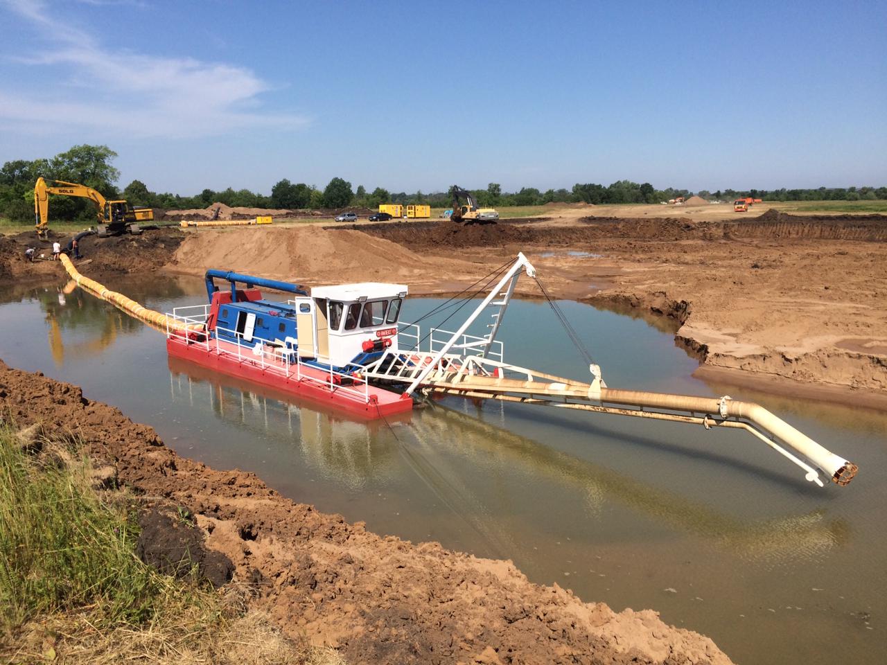 Забытые технологии. Dragline excavator homemade